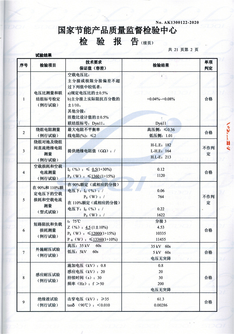 高低压试验报告-S11-1250汾阳汾阳汾阳油浸式变压器-2.jpg